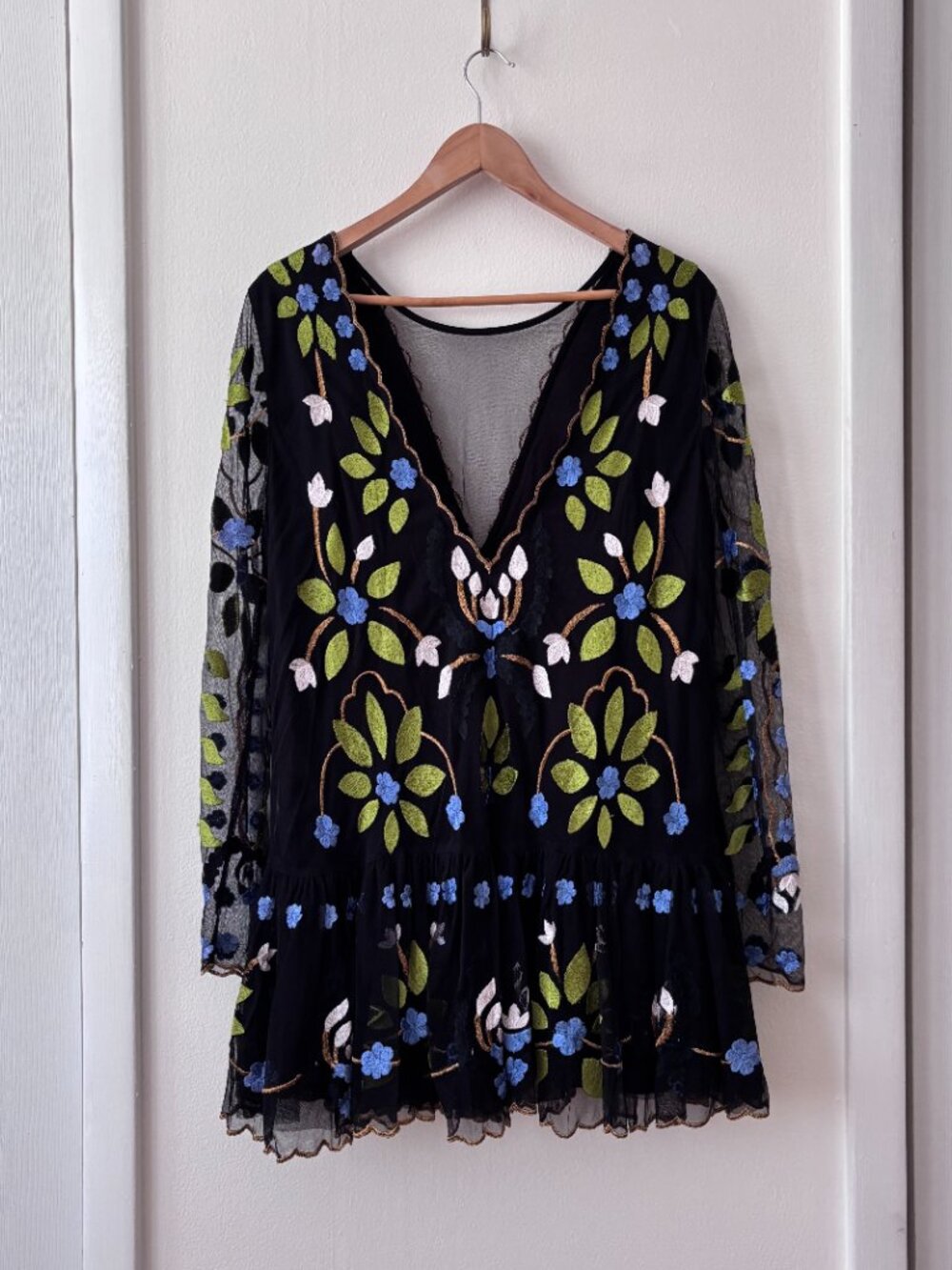 Free People Hearts Are Wild Mini Dress - Picture 6 of 8